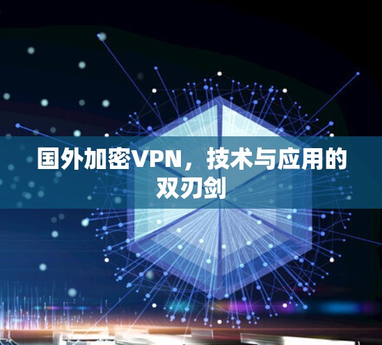 国外加密VPN，技术与应用的双刃剑