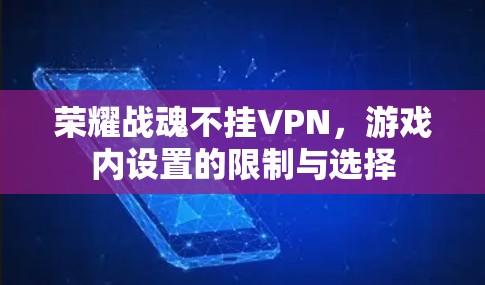 荣耀战魂不挂VPN，游戏内设置的限制与选择