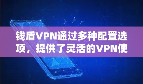 钱盾VPN通过多种配置选项，提供了灵活的VPN使用方式。以下是具体的步骤说明