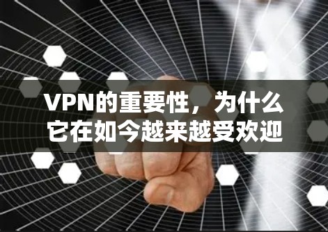 VPN的重要性，为什么它在如今越来越受欢迎
