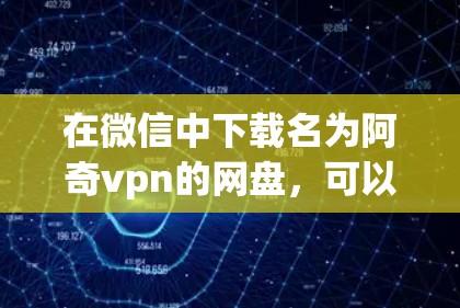 在微信中下载名为阿奇vpn的网盘，可以按照以下步骤进行