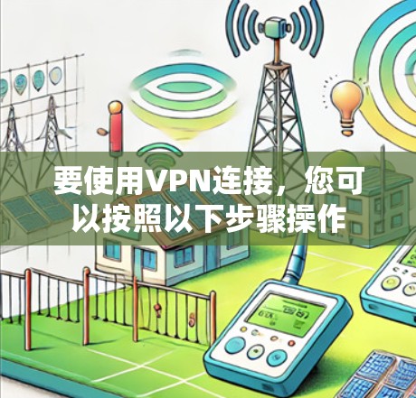 要使用VPN连接,您可以按照以下步骤操作