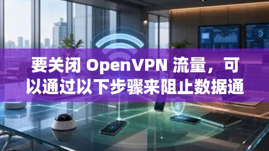 要关闭 OpenVPN 流量，可以通过以下步骤来阻止数据通过 OpenVPN 服务器进行加密解密