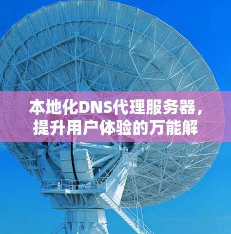本地化DNS代理服务器，提升用户体验的万能解