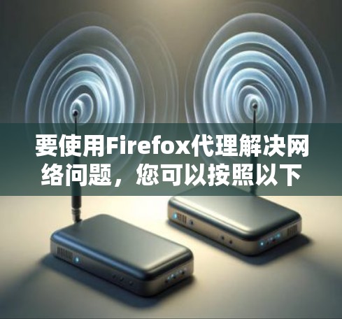要使用Firefox代理解决网络问题,您可以按照以下步骤进行
