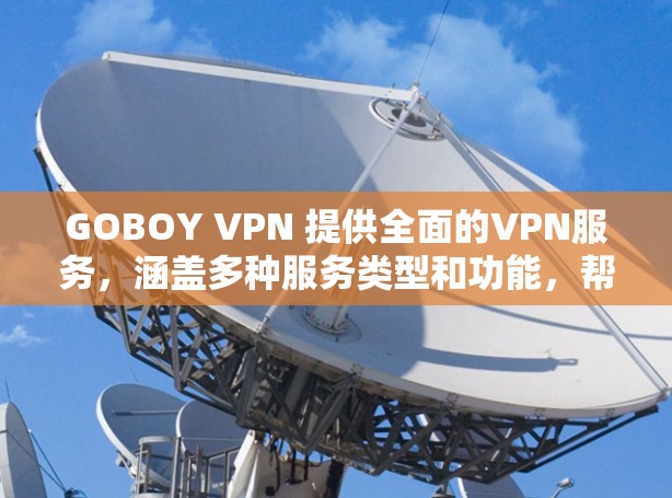 GOBOY VPN 提供全面的VPN服务,涵盖多种服务类型和功能,帮助用户安全访问互联网。以下是其主要功能的详细介绍