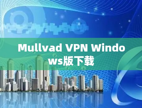 Mullvad VPN Windows版下载