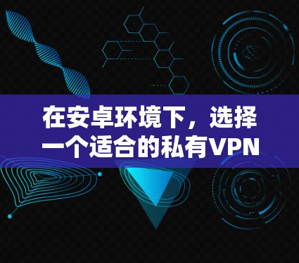在安卓环境下，选择一个适合的私有VPN软件需要考虑以下几个方面，性能、安全性、界面友好度、插件功能、多语言支持以及是否适合用户群体等
