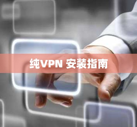 纯VPN 安装指南